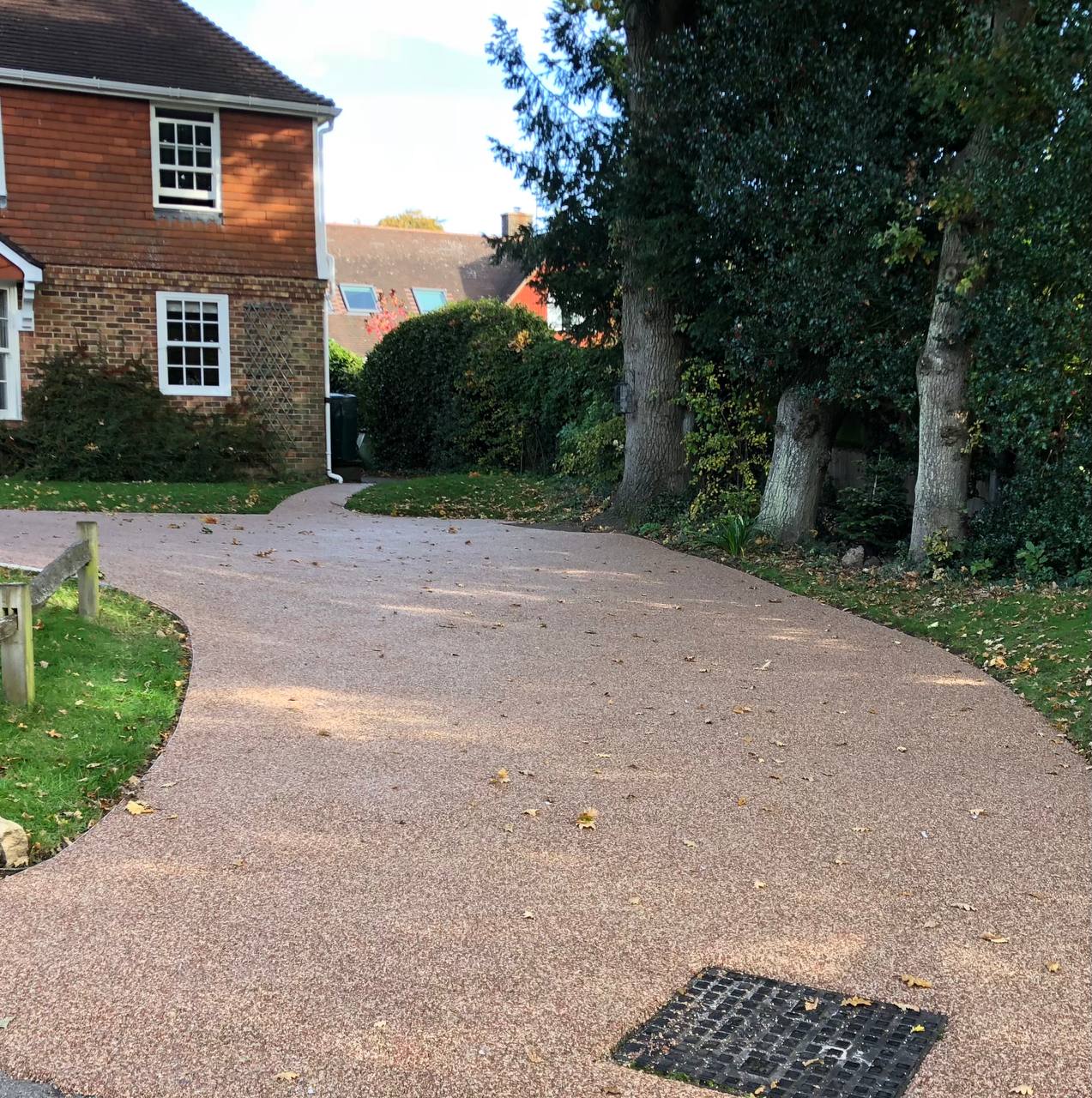 This is a photo of a Resin bound driveway carried out in a district of Swansea. All works done by Resin Driveways Swansea